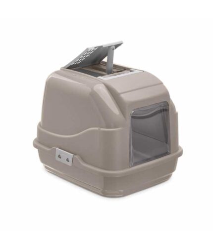 IMAC Easy Cat - Hooded Cat Toilets[Color - Grey