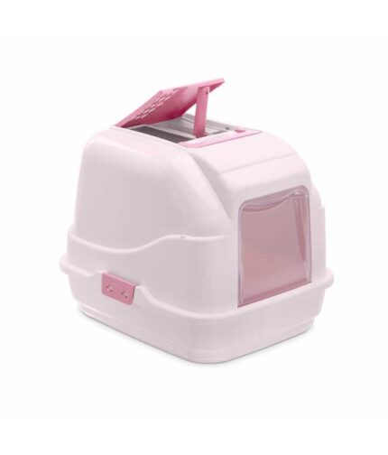 IMAC Easy Cat - Hooded Cat Toilets[Color - Pink