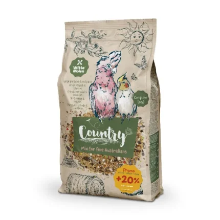 Witte Molen Country Large Parakeet & Cockatoo 2.5kg + 20% Extra