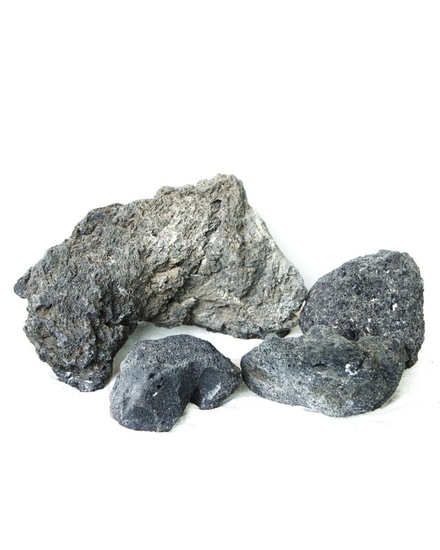 [BOX OF 7 PCS] Magic Volcano Rock/Black Medium 18-23cm
