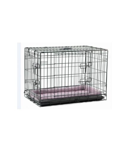 Paw Pals Classic Wire Crate With Bed[Dimension - 62 x 43.5 x 50cm]