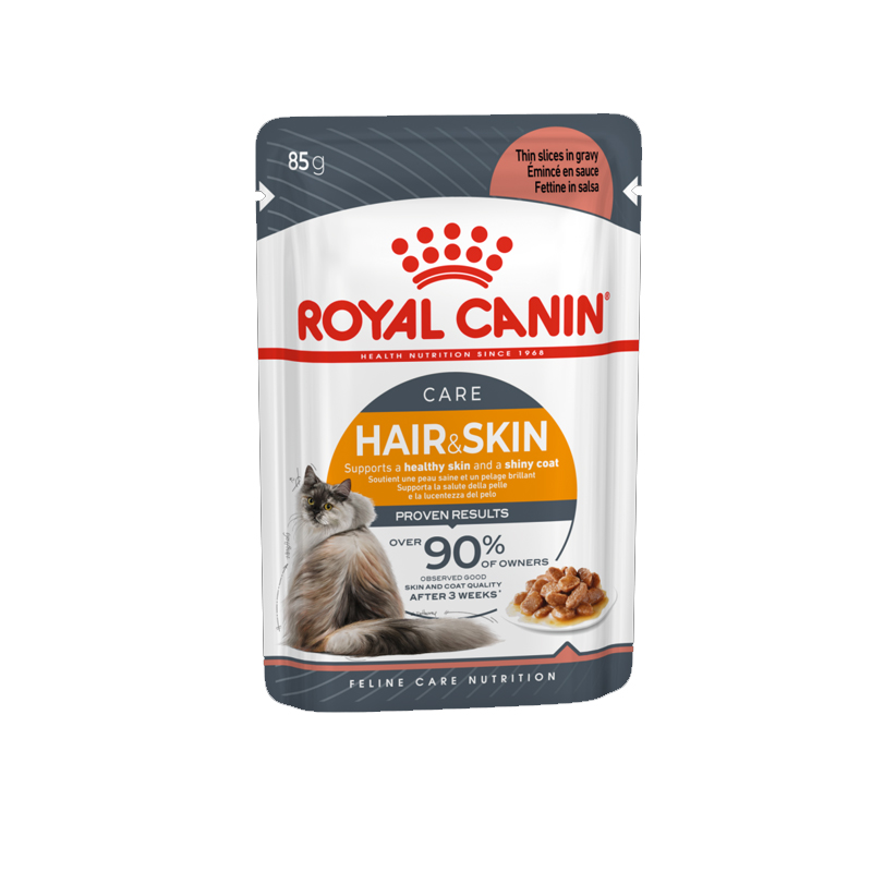 RC hair and skin gravy wet food