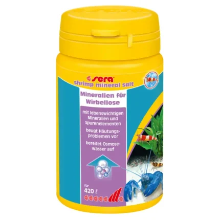 Sera Shrimp Mineral Salt 100ml (105 G/3.7oz.)[Volume - 100ml