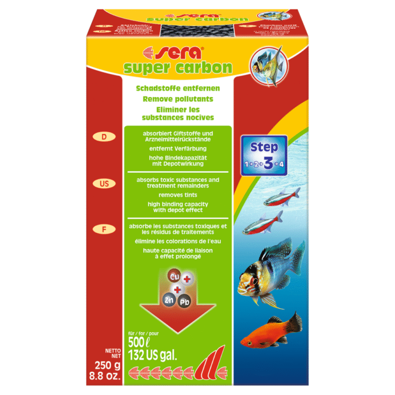 Sera Super Carbon 250g