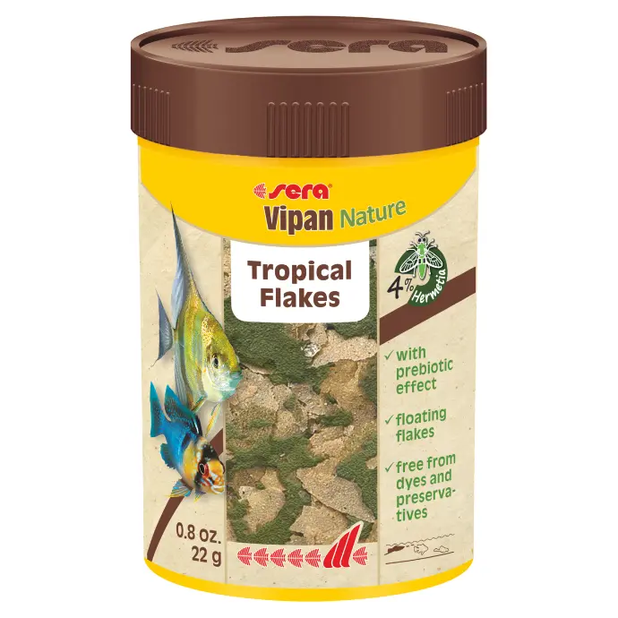 Sera Vipan Nature Tropical Flakes[Volume - 100ml