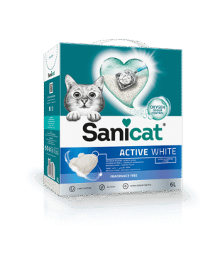 SaniCat Active White 6L Unscented