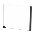 Spare Part Glass Door for Terrarium 132x45x75 - Right Door Black