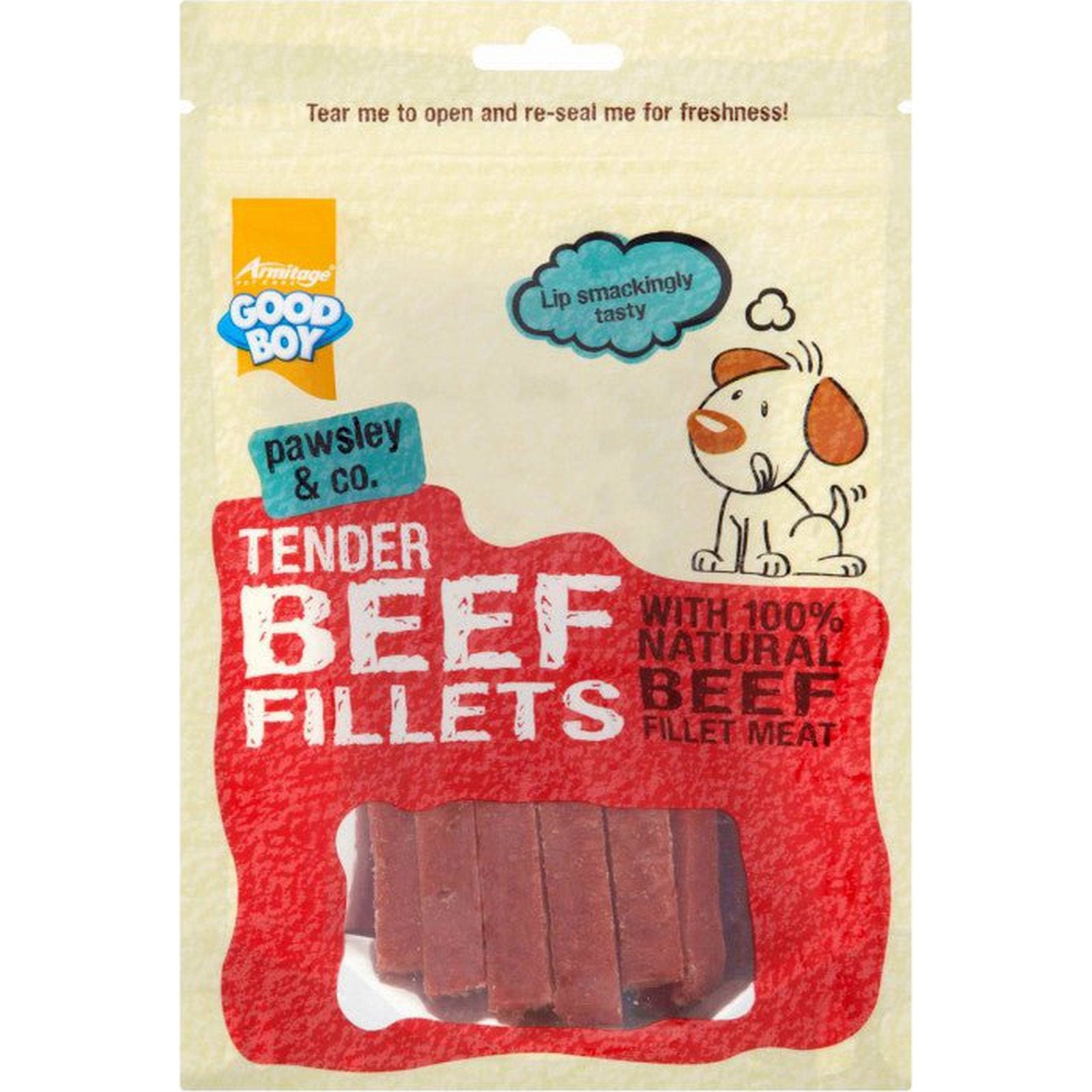 Tender Beef Fillets - 90G