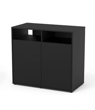 Terrarium Cabinet 88 x 45 x 80 cm Black