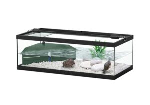 Tortum Turtle Tank 75 x 36 x 25 cm Black
