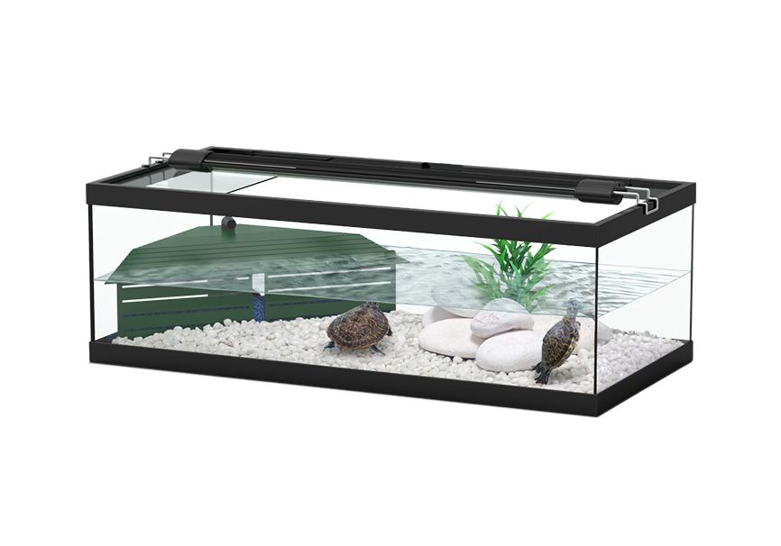 Tortum Turtle Tank 75 x 36 x 25 cm Black