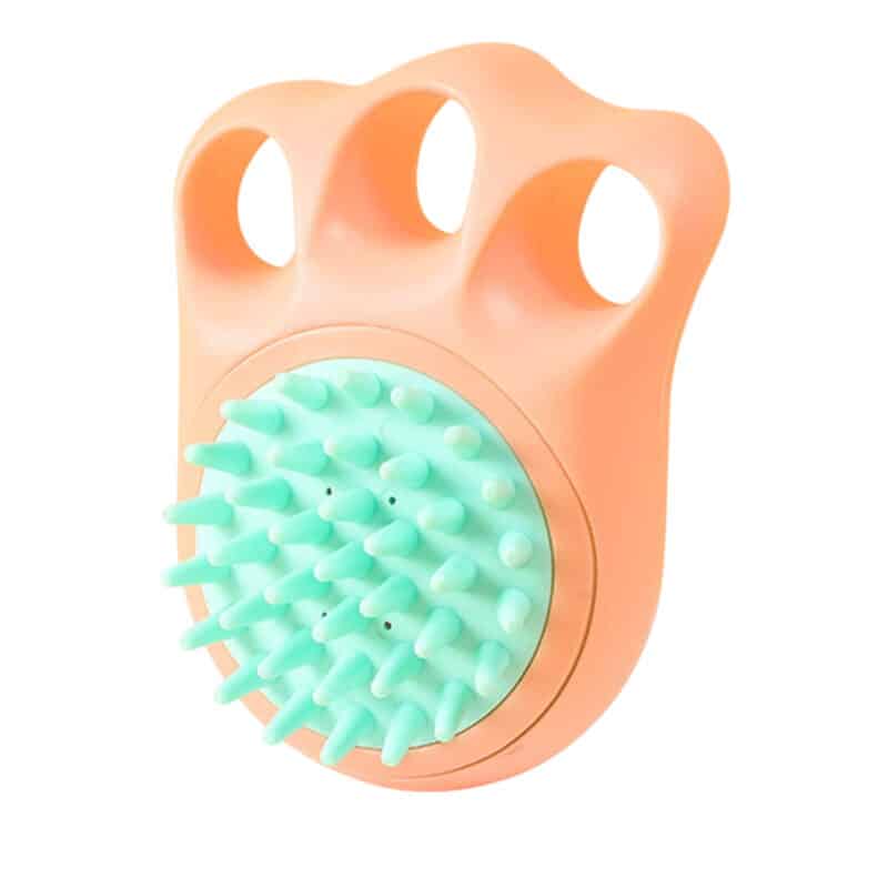 TaraPet Bath Brush Pet Grooming Shampoo Brush Silicone Pet Bath Brush, Pet Bath Brush, Pet Grooming Brush for Dog,Cat (Pink)