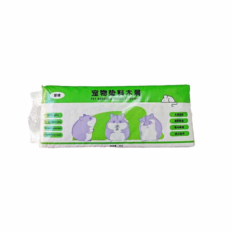 TaraPet Pine Wood Shavings/Bedding For Hamsters, Dutch Pigs, Chinchillas, Rabbits, Safe And Odorless Pet Bedding 1kg