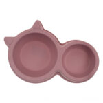 TaraPet Dual Pet Feeding Station with Elevated Non-Slip Stand – Spill-Proof Double Bowls for Dogs & Cats