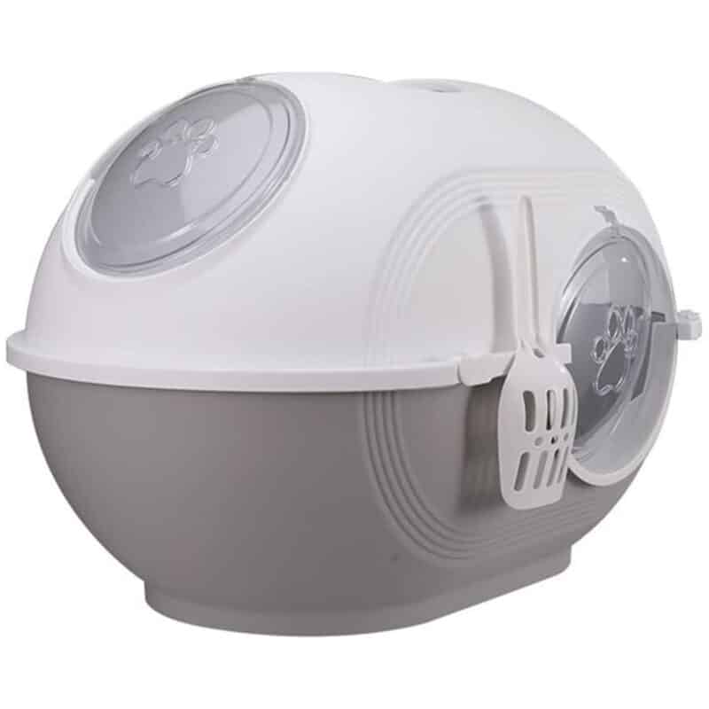 TaraPet Standard Cat Litter Box Double Door Large Space Pet Cat Toilet Deodorization Splash Proof Cat Litter Box Fully Enclosed Cat Potty Litter Box