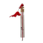 TaraPet Hairball Feather Plastic Pole Cat Teaser Interactive Wand Toy (Red)