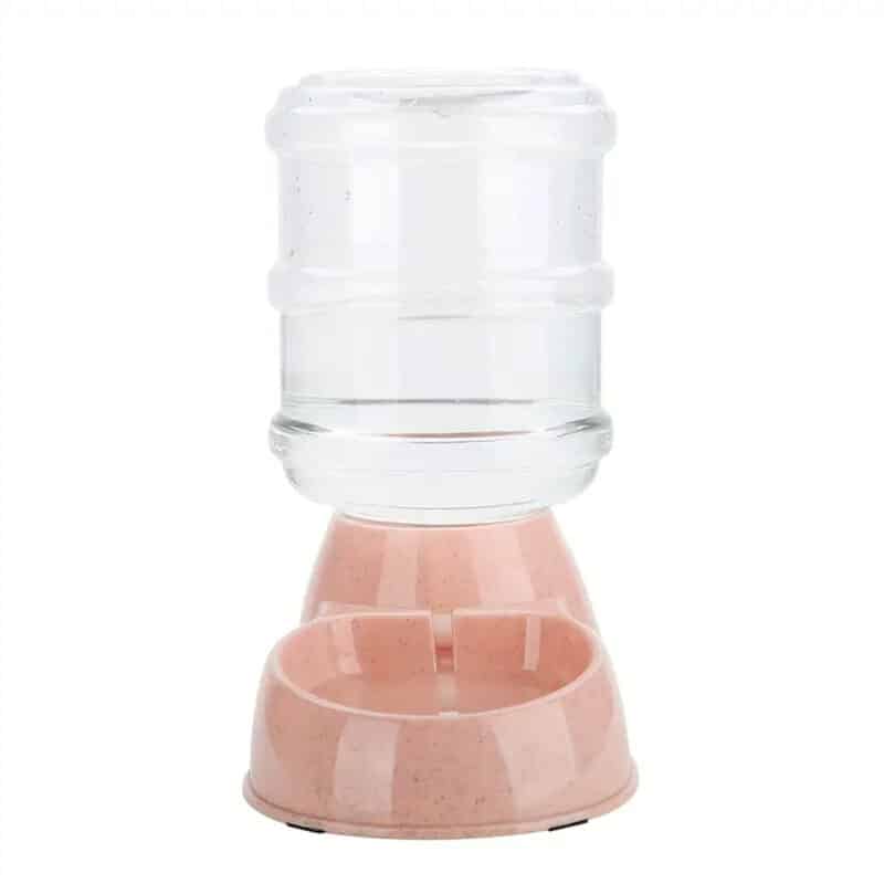 TaraPet Eco-Friendly PVC+ABS Pet Water Dispenser 3.8L Capacity for Water, Safe and Odor-Free, Perfect for Small and Medium Pets (Pink)