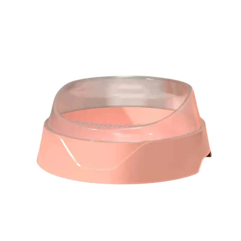 TaraPet Semi-enclosed Cat Litter Box Super-large Odor Barrier Anti-belt Sand Fully Open Feces Pot Small Kitten Toilet Cat Supplies (Pink)