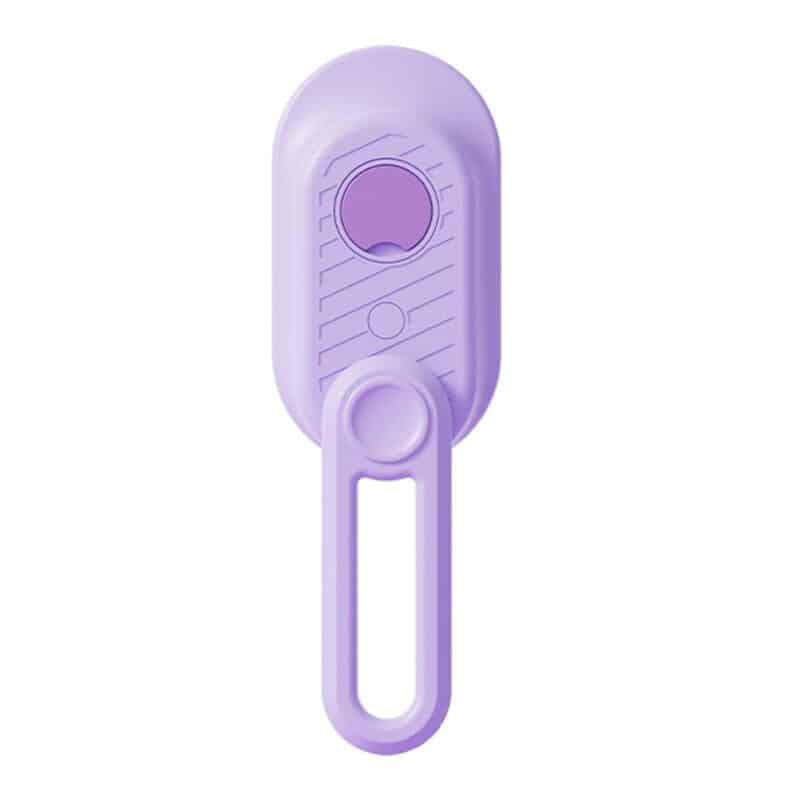TaraPet Spray Massage Brush, Spray Design, Soft Massage Head, USB charging Rotating Handle (Purple)
