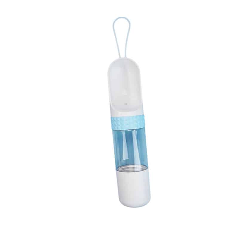 TaraPet Dog Water Cup Portable Pet Supplies For Water Bottle Dog Drinking Bowl Cup Outdoor Travel Dogs Water Dispenser Feeder (Blue, Bag Granary)