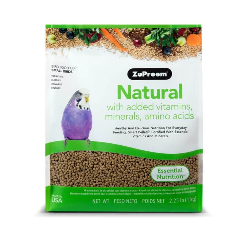 Zupreem Natural Avian Diet Small Birds 2.25lbs