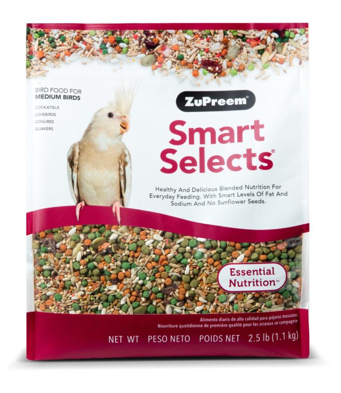 Zupreem Smart Selects Cockatiels 2.5lbs