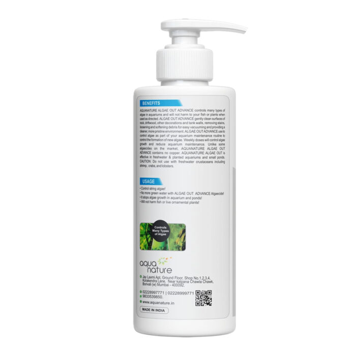 Aqua Nature Algae Out Advance Water Conditioner 120ml 2