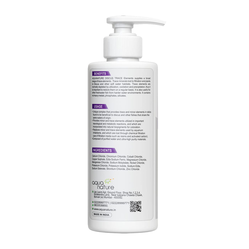 AquaNature Discus Trace Health Suppliment 120ml 2