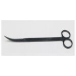 Tankii Aquarium Planting & Aquascaping Tool Black Curved Scissors 25cm