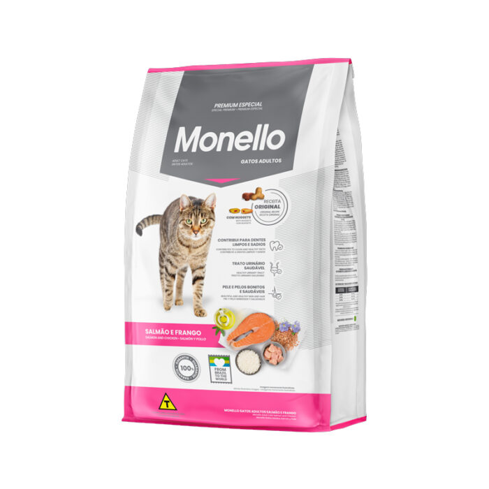 Monello adult cat salmon and chicken