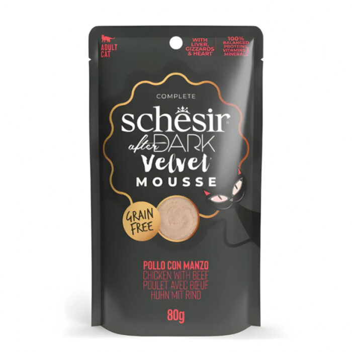 Schesir velvet mousse chicken with beef