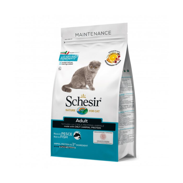 schesir adult maintenance cat dry food