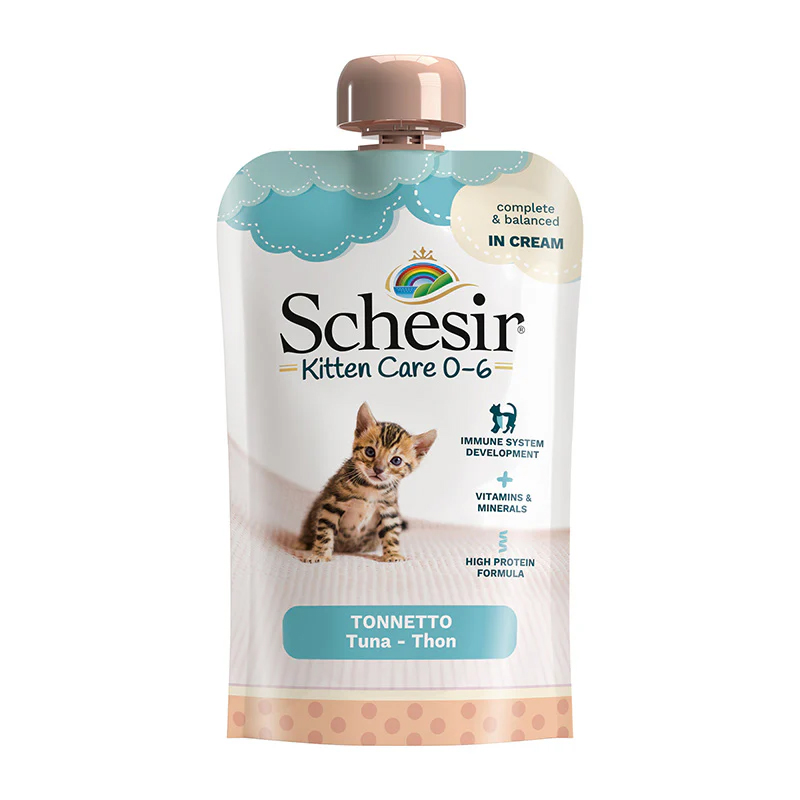 schesir kitten care tuna