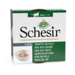 Schesir Cat Wet Food Tuna With Chicken Fillets 85g