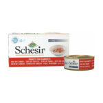 Schesir Cat MultiPack Can Wet Food Tuna With Shrimps 6x50g