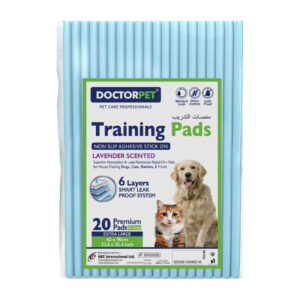 Doctor Pet Training Pads 60x90cm 55g with stick on Lavender 20pcs