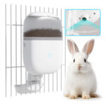 TaraPet New Luxury Cage Style Intelligent Cat Rabbit Feeder 200W ultra clear Camera APP Remote Pet Feeding Machine - Image 3