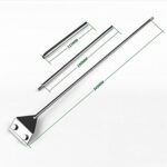 Tankii Stainless Steel 40cm and 65cm Algae Scraper Cleaner with 10 Blades for Aquarium Fish Plant Glass Tank - Image 4