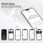 Tankii High-quality Brite - 1200 Series Aquarium Light with App Control Extendable Bracket Customize Sunrise/Sunset Color for Fish tank - Image 4