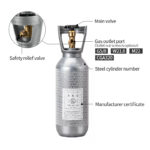 Tankii Aquarium Co2 Cylinder 2L and 4L - Image 2