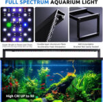 Tankii Full Spectrum LED Aquarium Light for Freshwater Planted With Sunrise Sunset Model - Image 9