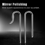 Tankii Stainless Steel Aquarium Lily Pipe 12/16mm, Filter Pipe Inflow and Outflow for Aquarium Plant Tank, with Acrylic Pipe Fixer - Image 2