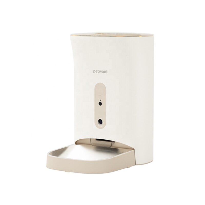 TaraPet Smart Visible Pet Dry Food Dispenser 4.5L, Wi-Fi APP Camera Control Timed Voice Recorder Neater Automatic Cat Dog Feeder