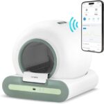 TaraPet Smart Self Cleaning Cat Litter Box,65L+ 9L Extra Large Capacity Upgraded Automatic Self Litter Box, APP Control/Odor Removal/Safety Protection/Low Noise for Cats - Image 2