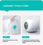 TaraPet Smart Self Cleaning Cat Litter Box,65L+ 9L Extra Large Capacity Upgraded Automatic Self Litter Box, APP Control/Odor Removal/Safety Protection/Low Noise for Cats - Image 7