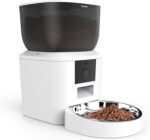 TaraPet APP Controlled with Freshness Preservation, Timed Cat Feeder with Stainless Steel Bowl. UK plug, 4L, Smart 480P camera Pet feeder, one bowl, black, white - Image 9