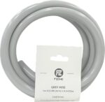 Tankii Aquarium Fish Tank Hose Eco-friendly PVC Tube Grey 12/16mm Filter Drum Equipment, Flexible Transparent Vinyl for Aquariums & Accessories