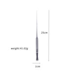 Tankii Aquarium 25cm Mirror Light Pointed Straight Tweezers Aquarium Maintenance Tools Kit for Live Plants Grass - Image 4