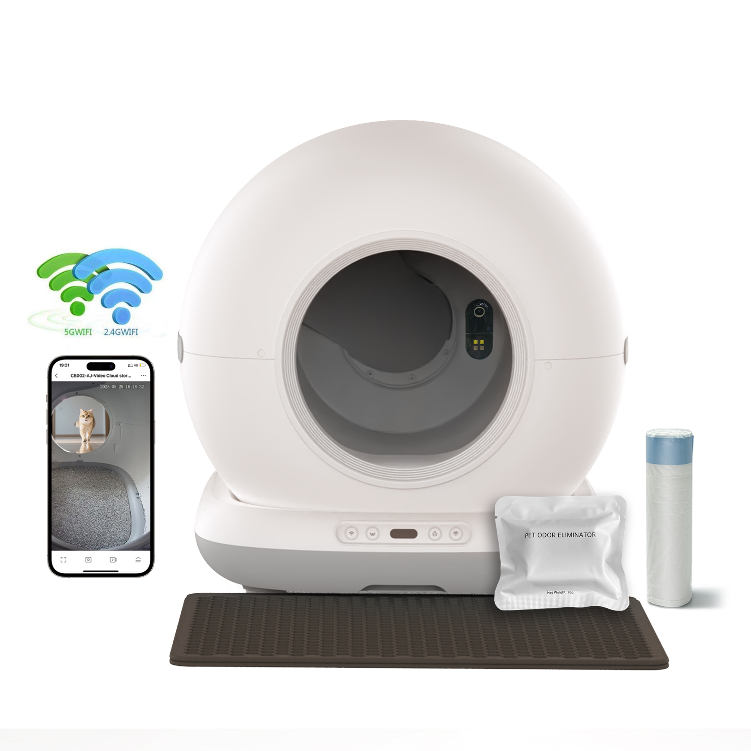 automatic cat litter box