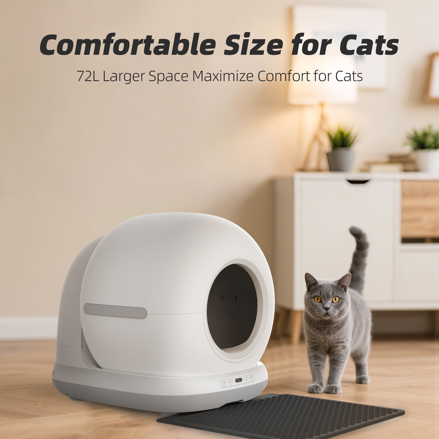 automatic cat litter box